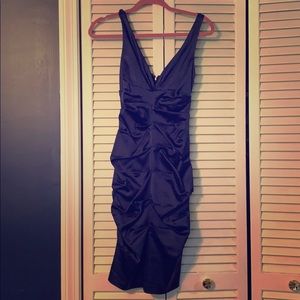 Navy dress for wedding